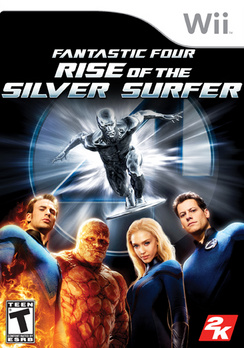 Fantastic 4 Rise Of The Silver Surfer - Wii - Used