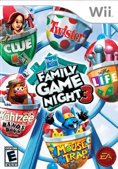 Hasbro Family Game Night 3 - Wii - Used