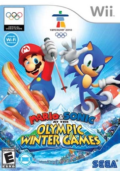 Mario & Sonic At The Olympic Winter Games - Wii - Used