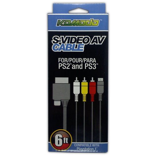 S-Video / AV Cable for PSX / PS2 / PS3 - Game Accessory - New