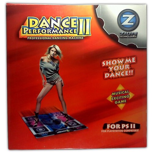Dance Performance II Dance Pad for PS2 - Game Accessory - New