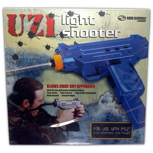 UZI Light Gun for PS2 - Game Accessory - New