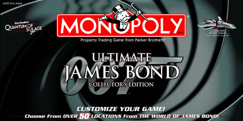 Monopoly: Ultimate James Bond Collector's Edition - New