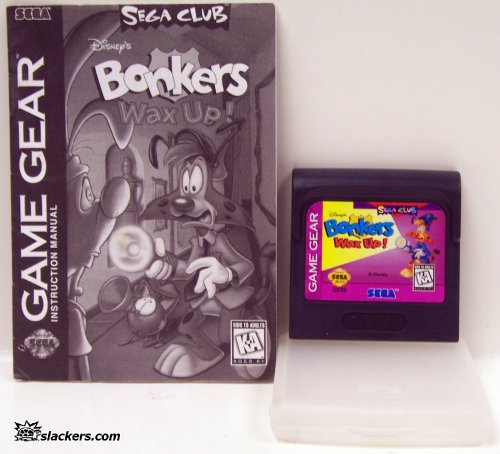 Bonkers: Wax Up with manual - Game Gear - Used
