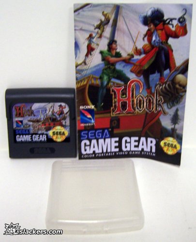 Hook with manual - Game Gear - Used