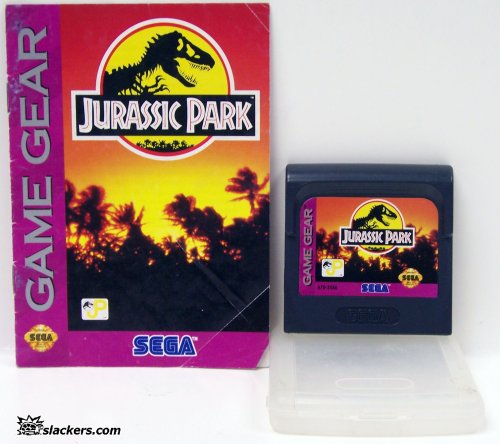 Jurassic Park with manual - Game Gear - Used