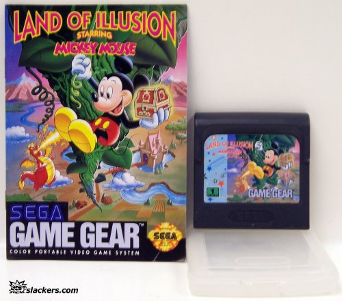 Land of Illusion Mickey Mouse with manual - Game Gear - Used