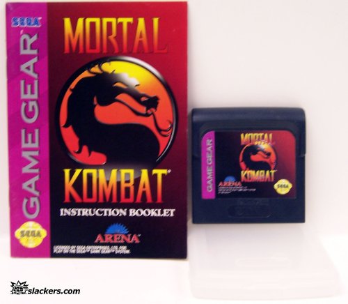 Mortal Kombat with klamshell kase and manual - Game Gear - Used