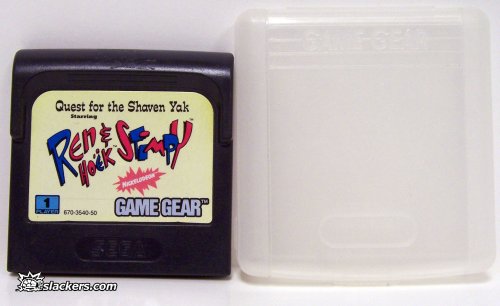 Quest for the Shaven Yak Starring Ren & Stimpy - Game Gear - Used