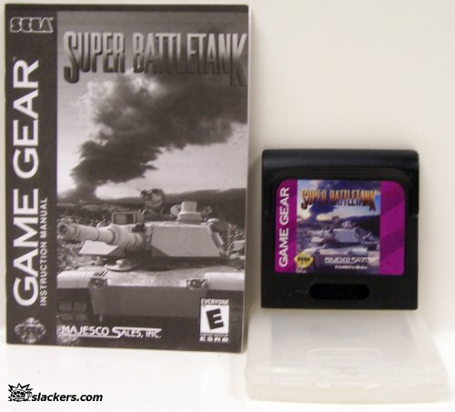 Super Battletank with manual - Game Gear - Used