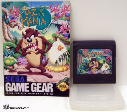 Taz-Mania with manual - Game Gear - Used