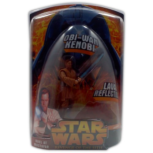 Star Wars Episode III Obi-Wan Kenobi Lava Reflection Duel at Mustafar - Action Figure - New