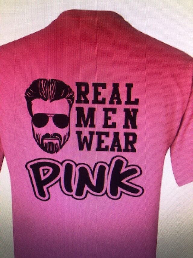 Real Men Wear Pink Tee