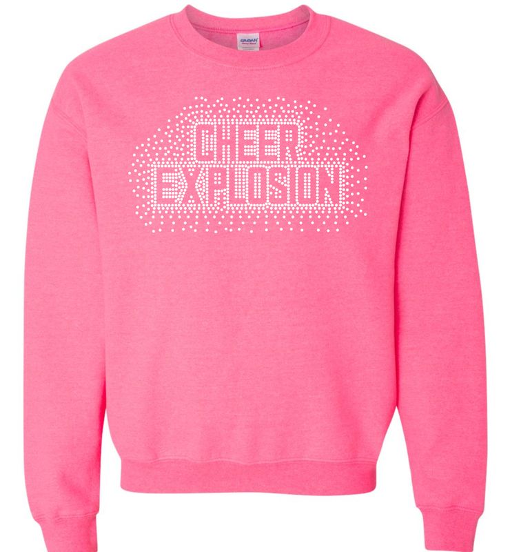 Cheer Explosion Crystal Crewneck