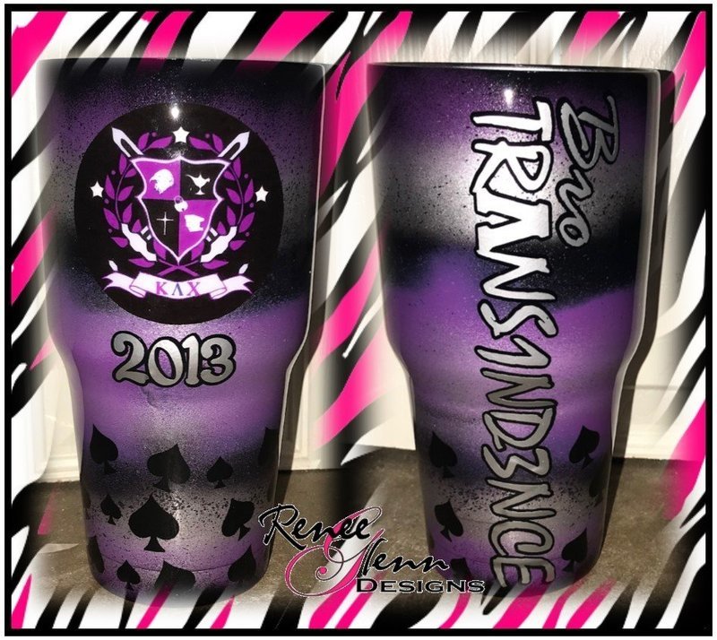 Kappa Lambda Chi Custom Tumbler