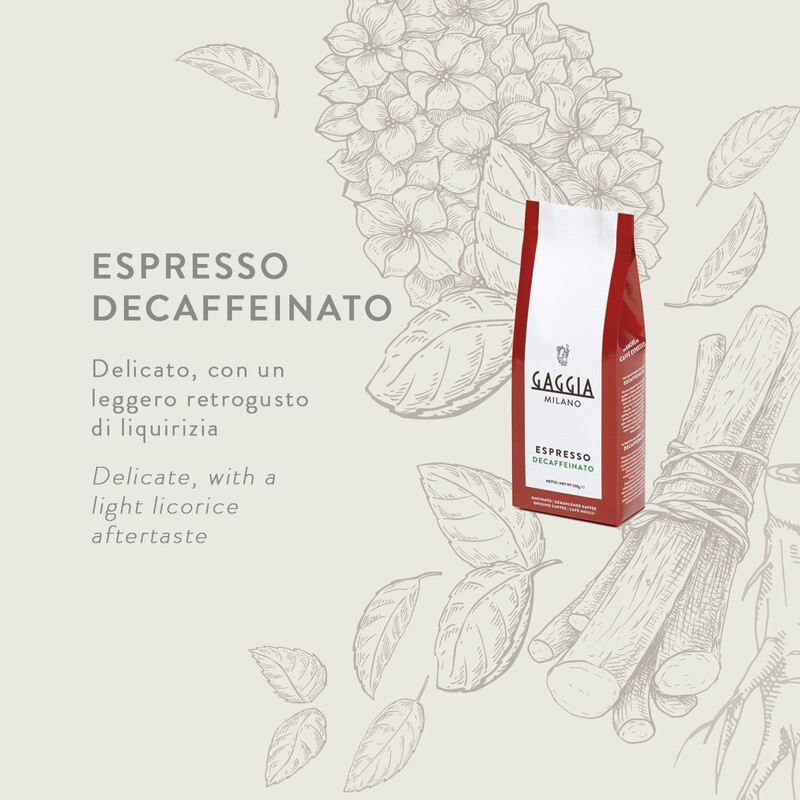 Gaggia Decaffeinated 250g Ground