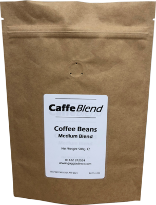 CaffeBLEND 1 Kg Medium Roast Beans