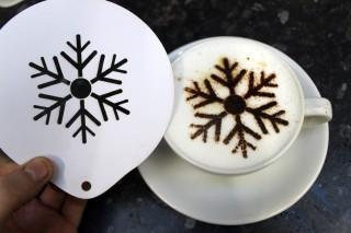Stencil Snow Flake