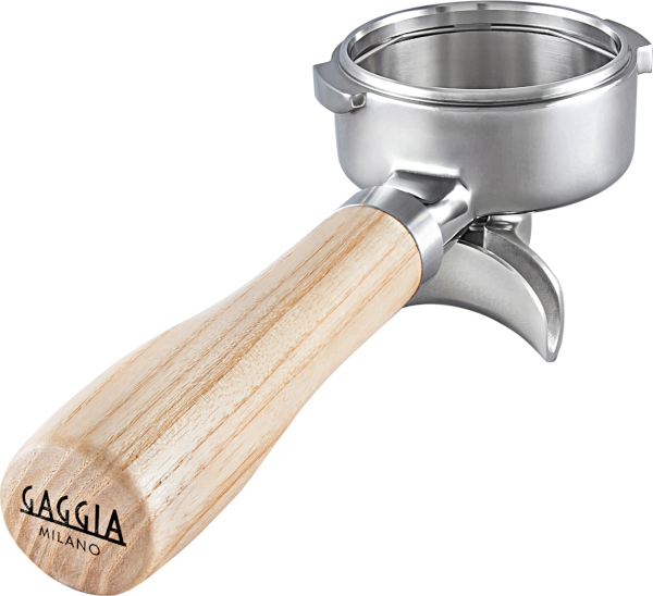 Gaggia Ash Wood Handled Portafilter 58MM