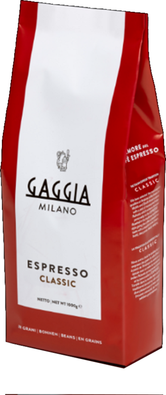 Gaggia Espresso italienischer Kaffee 100% Arabica ganze Bohne 1 Kg Tüte