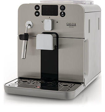 Gaggia Brera Silver Bean to Cup Coffee Machine [REFURBISHED]