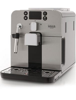 Gaggia Brera Black/Silver Bean to Cup Coffee Machine