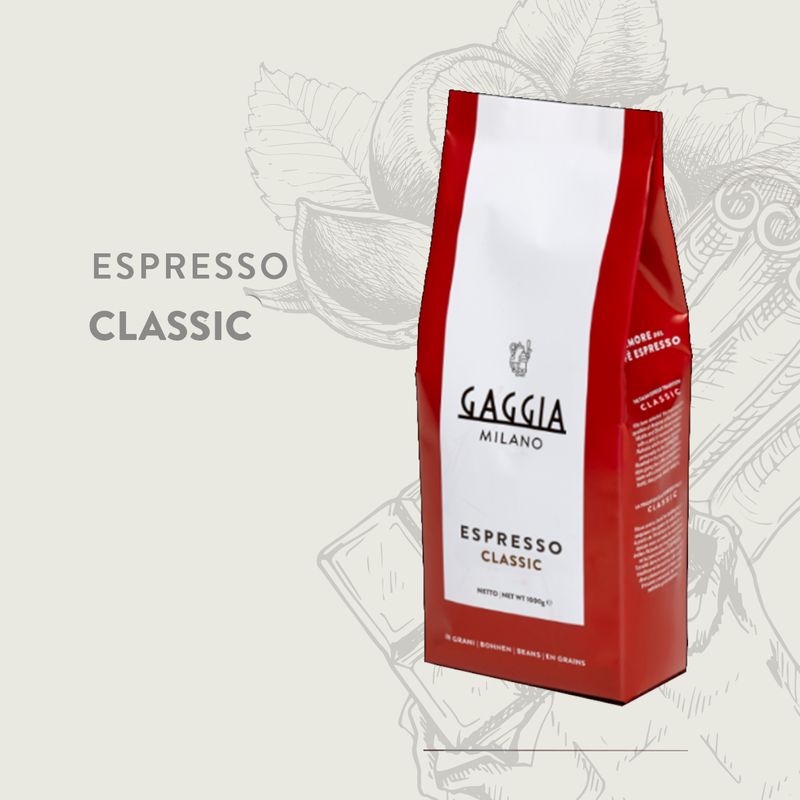 Gaggia Classic Blend 1Kg Beans Gaggia Classic Blend 1Kg Beans