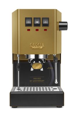 Gaggia Classic 2023 Evo PRO Gold 240V | Manual Espresso Coffee Machine - LIMTED EDITION 85th Year