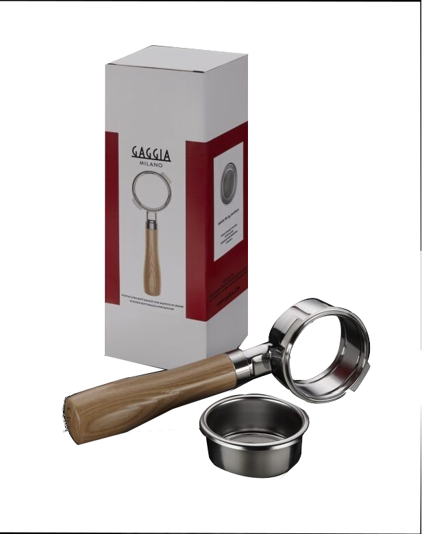 Gaggia Ash Wood Bottomless Portafilter 58MM