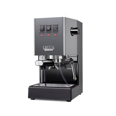 Gaggia Classic Evo 2024 PRO COLOR GREY 240V | Manual Espresso Coffee Machine [Polished Aluminium Boiler- NEW- DAMAGED BOX]