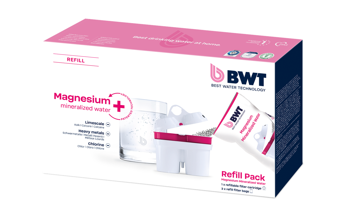 BWT Vida Filter Cartriges set of 3