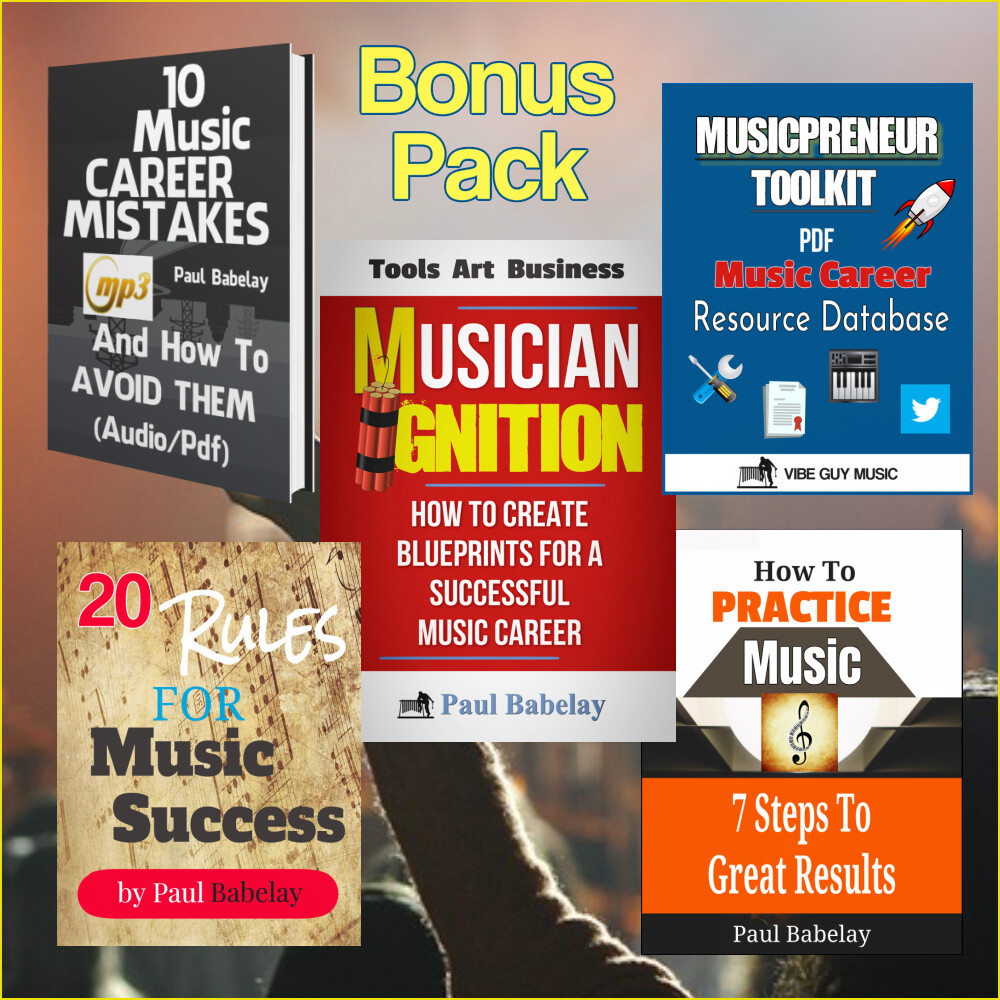 Musician Ignition Bonus Pack - Introductory Offer with 70% Savings!