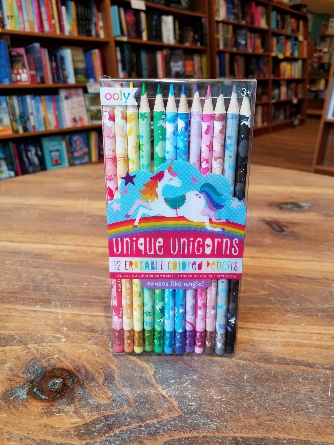 Unique Unicorn Erasable Colored Pencils