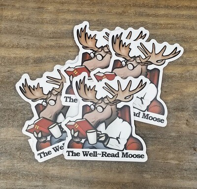Moose Vinyl Sticker