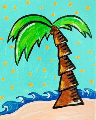 Palm tree Painting Kit