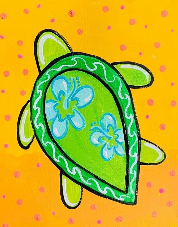 Sea Turtle Painting kit
