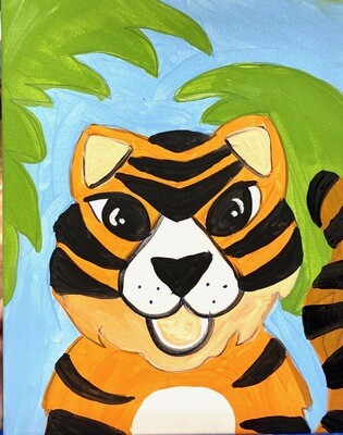 A Tiger Painting Kit