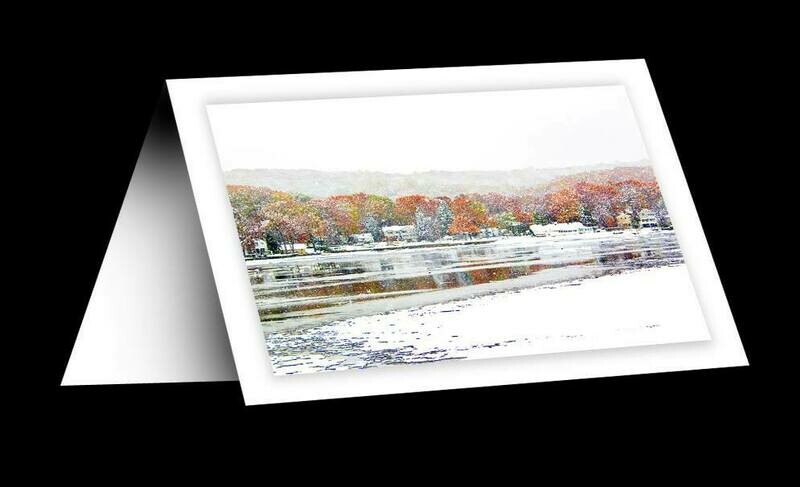 Photo Notecard &quot;Warmth of the Season&quot;