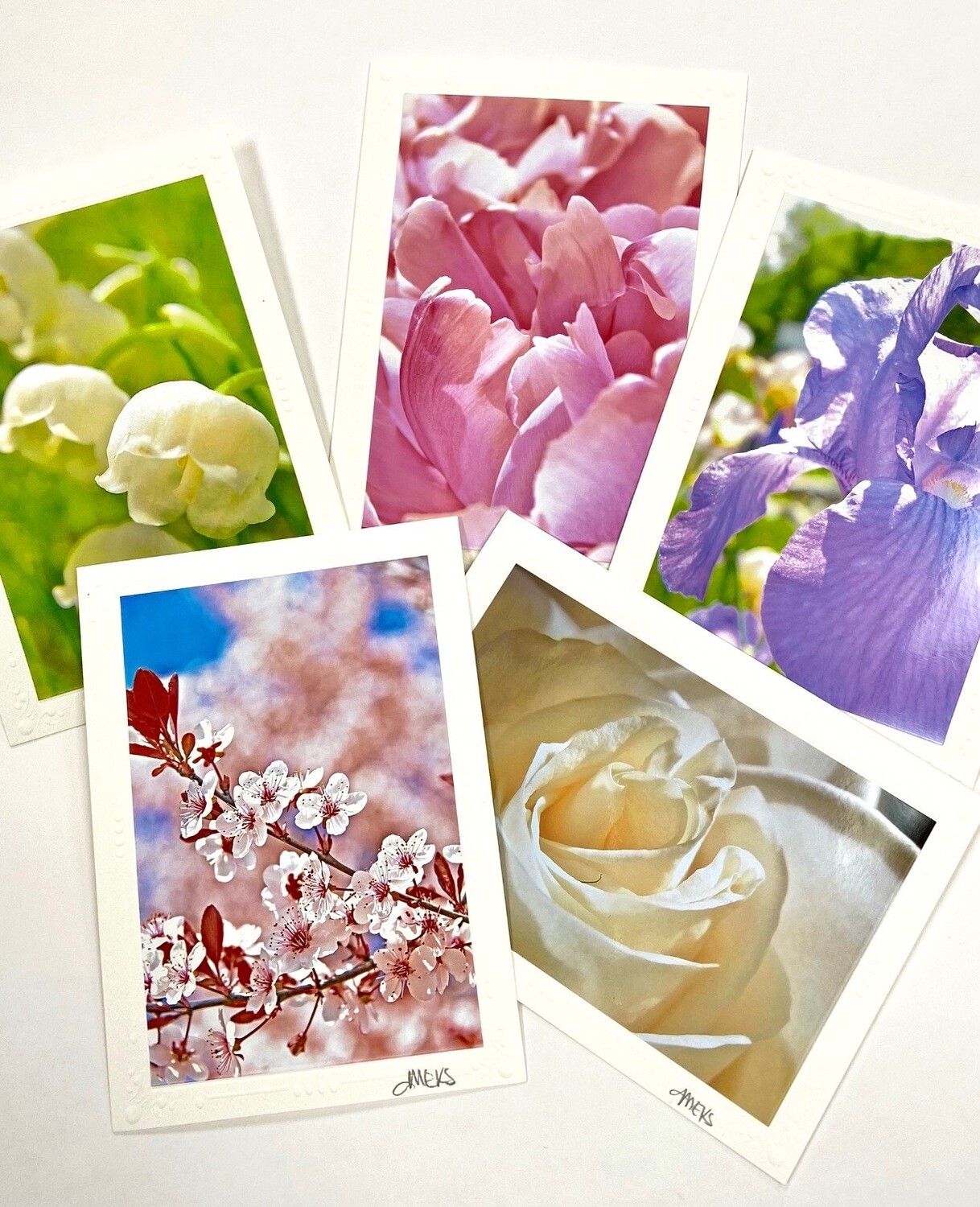 Photo Notecard Gift Pack C Floral