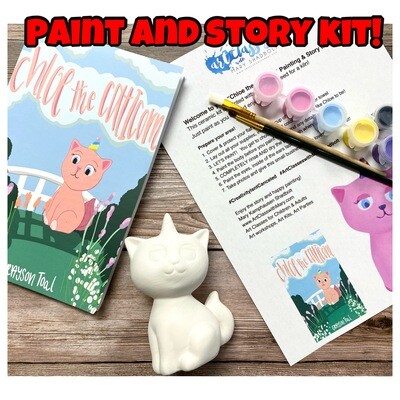Chloe the Caticorn Paint and Story Kit! Chloe the Caticorn Paint and Story Kit!