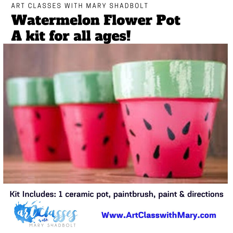 Flower Pot Watermelon kit