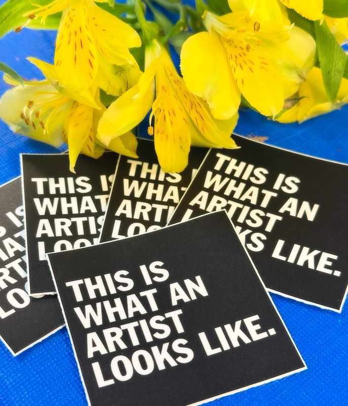 Artist Sticker