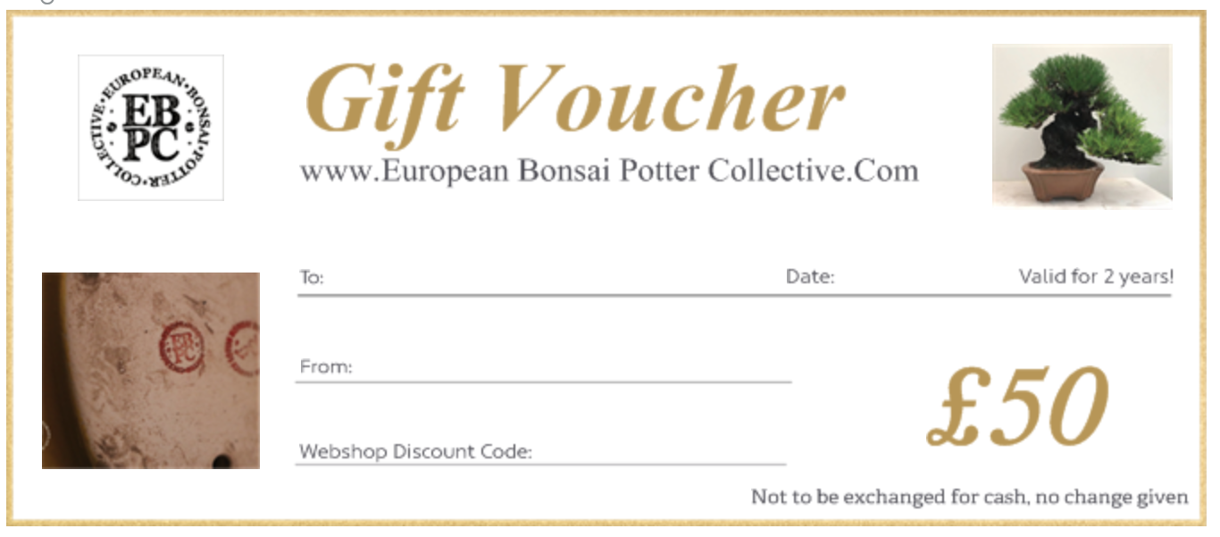 EBPC Gift Voucher - £50