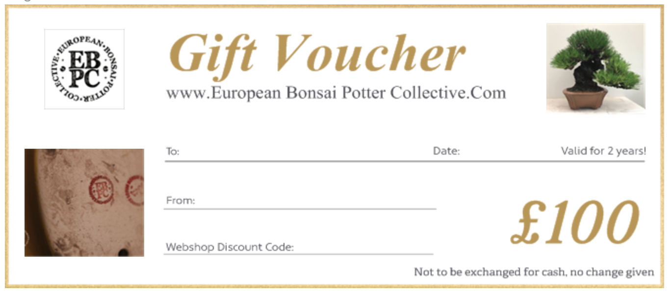 EBPC Gift Voucher - £100