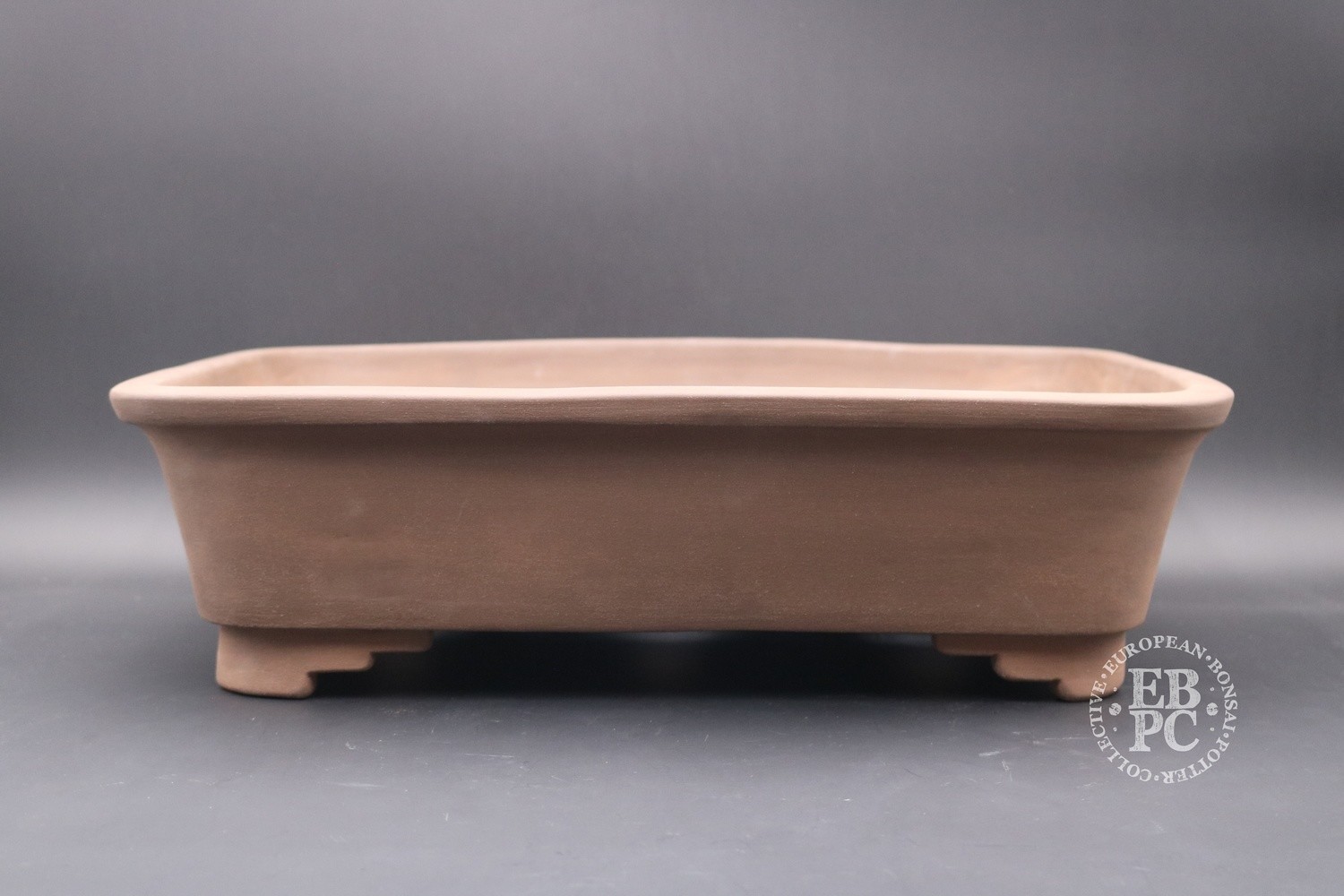 Mirt Pots - 44.3cm; Unglazed; Rectangle; Light Brown Clay;