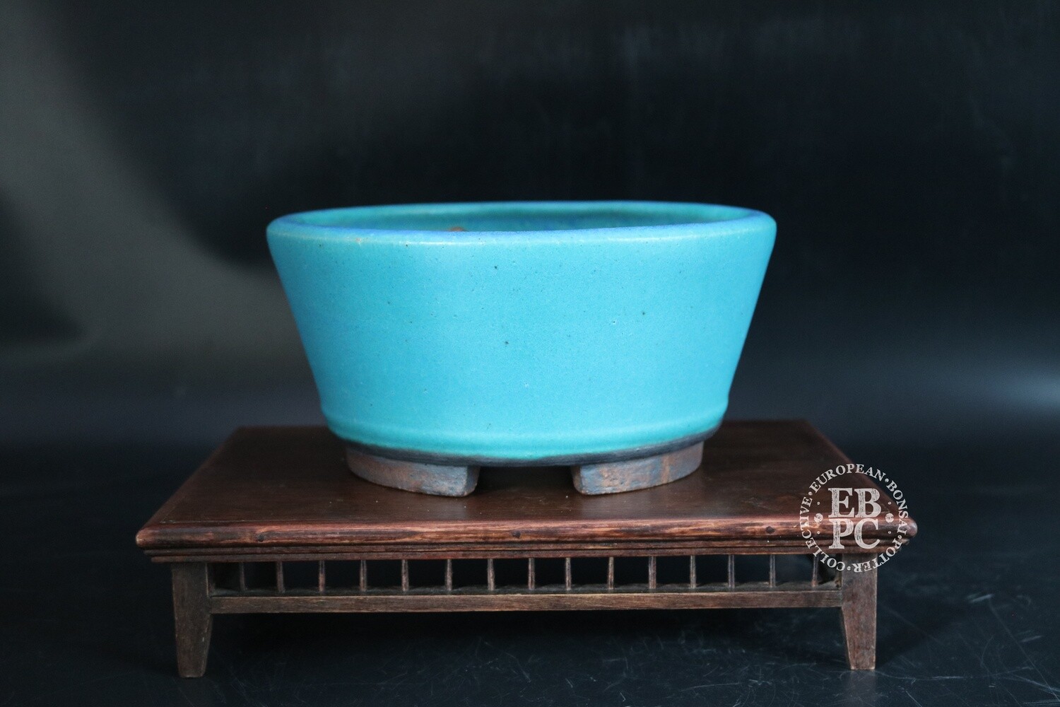 SOLD - Ian Baillie - 20.5cm; Stunning Glaze; S/Cascade; Turquoise / L. Blue;