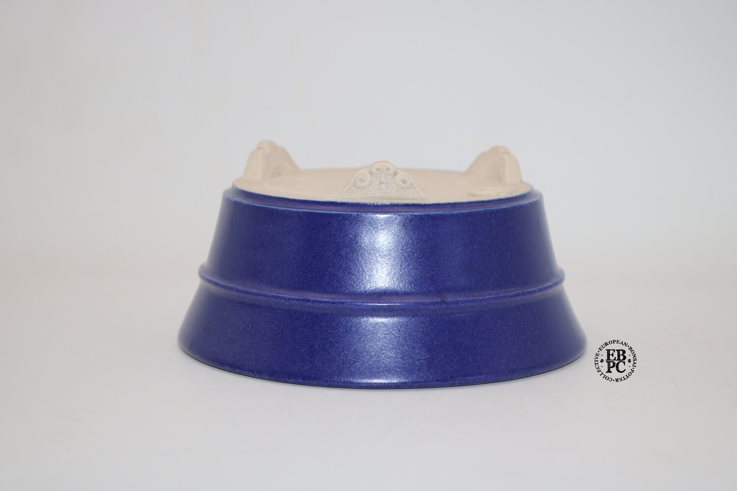 Stone Monkey Ceramics - 12.9cm; Semi Cascade; Cobalt Blue; (Ruri); White Clay; Superb glaze; Andrew Pearson