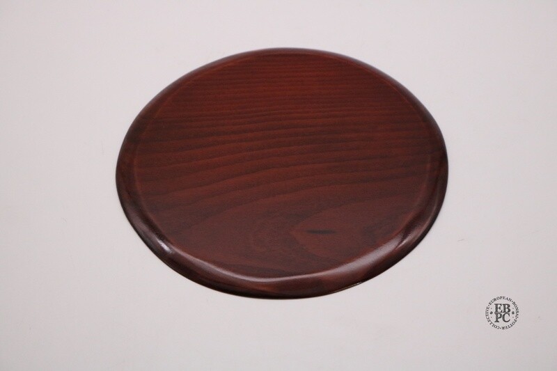 Imbo Bonsai Tables - Hand-Crafted Display Ji-tta; 17.8cm; European Beechwood; Classical Round Design; Refined Finish; EBPC &amp; IMBO Stamped