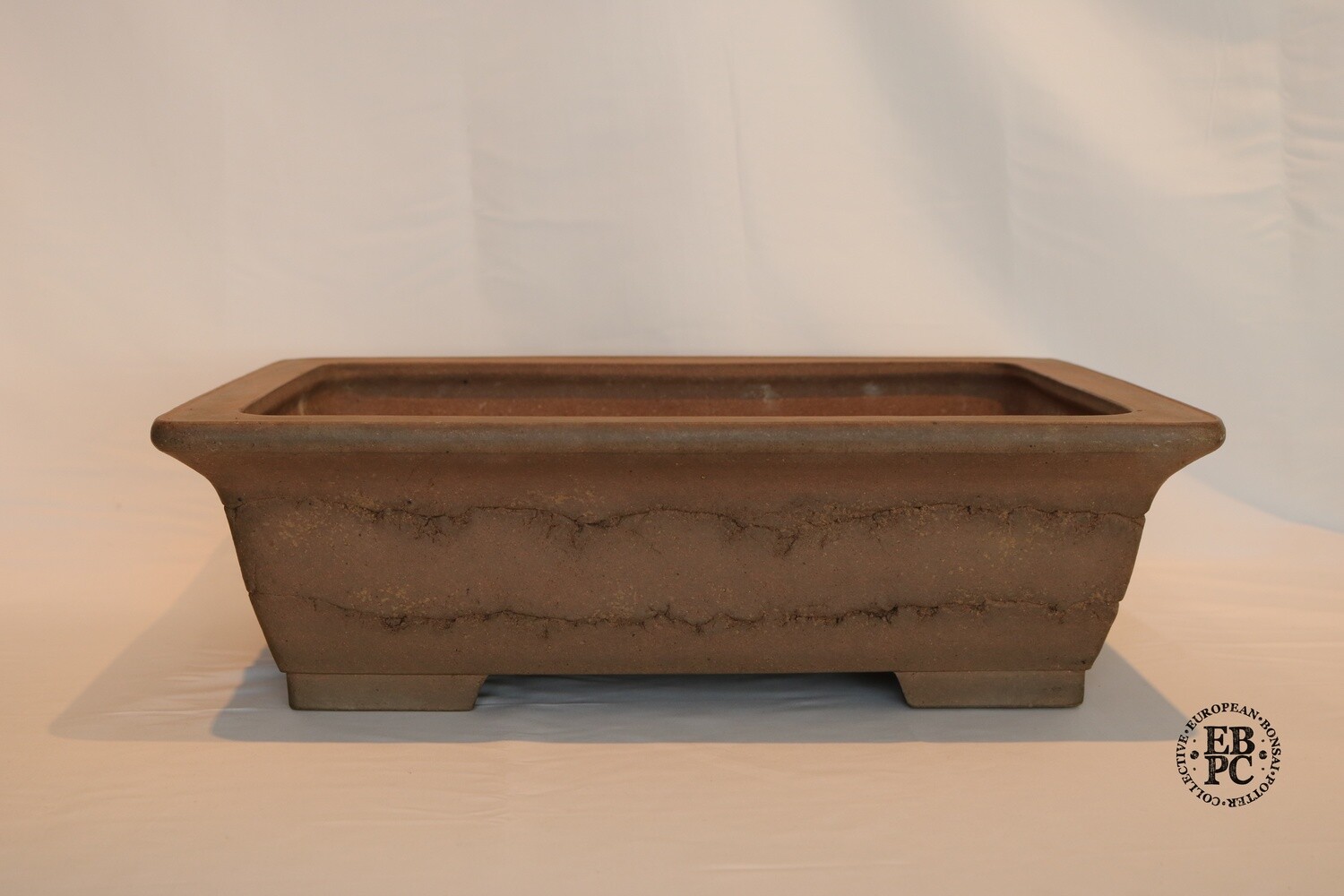 50cm Antique; Juudou 十王道 Yamaaki 1st Generation. Tokoname, Japan;  50cm; Rectangle; Unglazed;