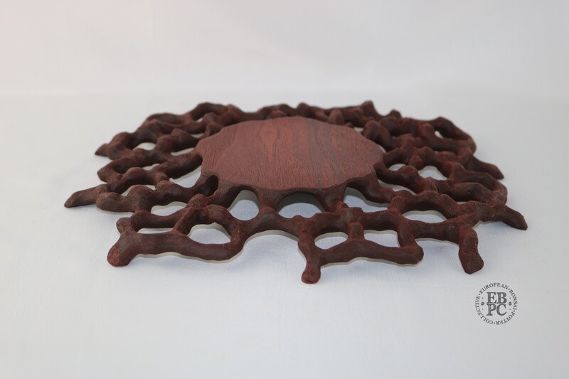 Ikigai Bonsai Stands - Ne Taku / Root Stand; 27cm; Handcrafted Display Stand; Superb Design; Refined Finish; Marked &#39;Ikigai&#39;